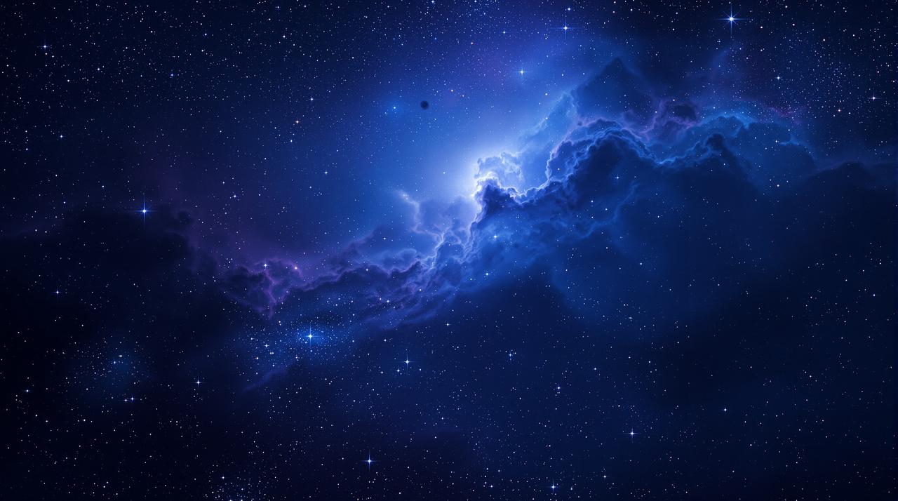 悟空影视星空背景 - 深空宇宙星云场景